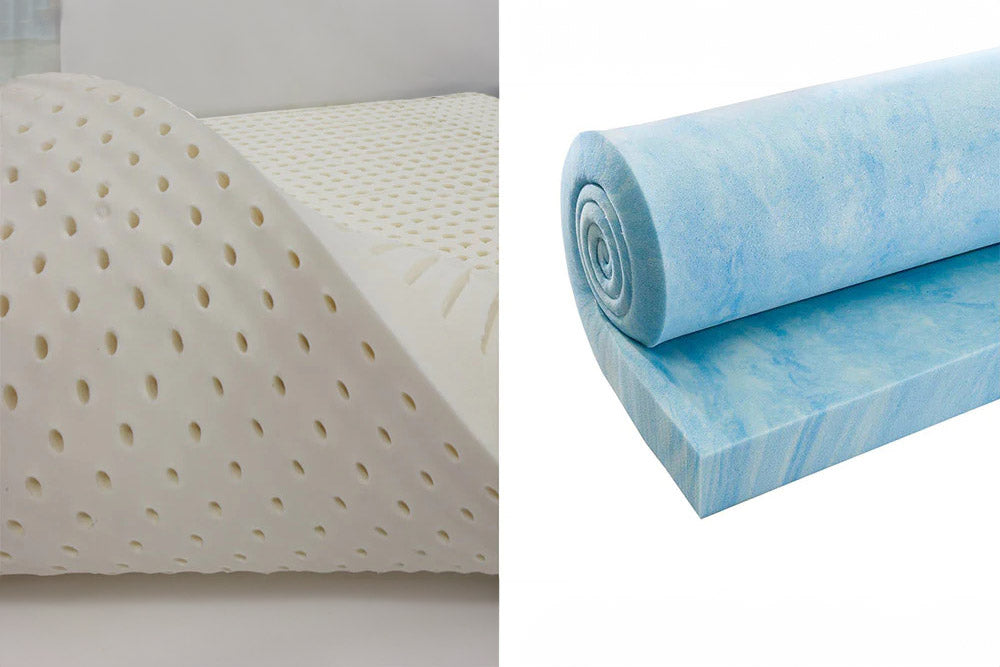 Latex vs Memory Foam Mattresses | The Real Difference