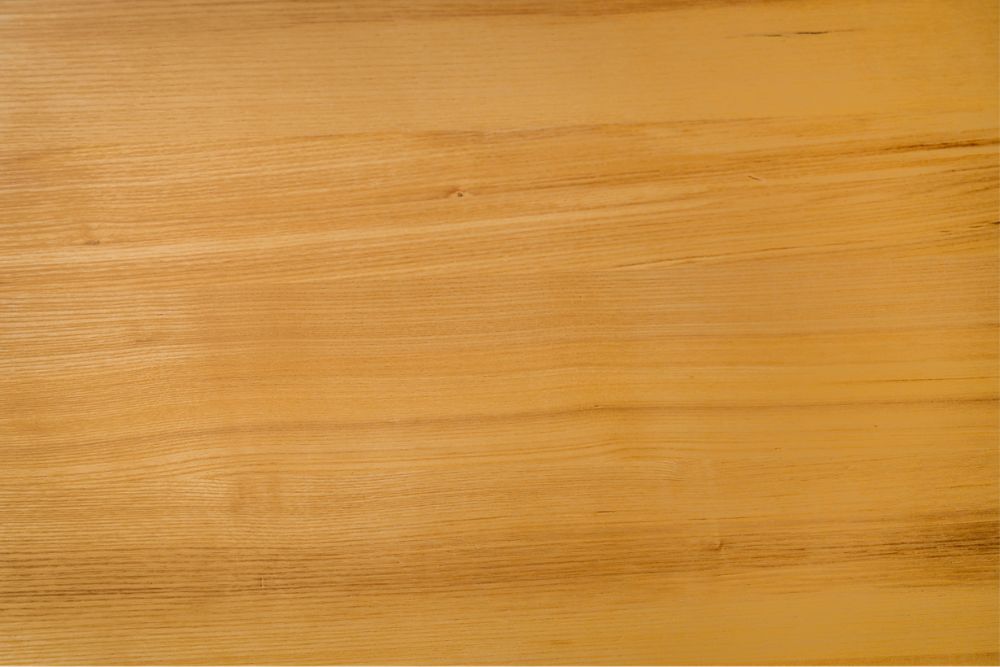 Close-up of the FSC-certified North American ash grain used in the Peace Lily Timber Bed Frame