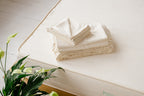 Peace Lily Organic Egyptian Cotton Bed Sheet Set