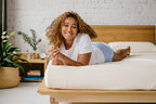Peace Lily Organic Egyptian Cotton Bed Sheet Set