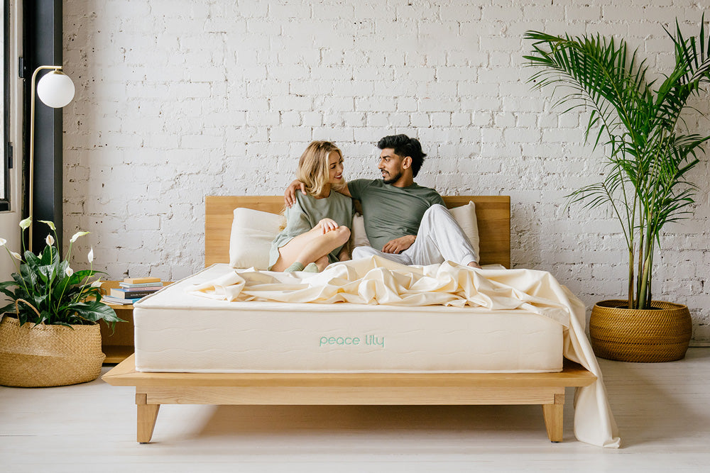 peace lily beds Hybrid Mattress | Natural & Non-Toxic