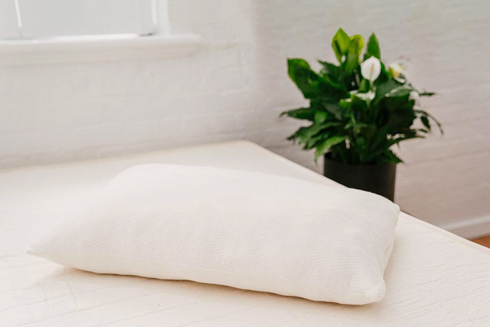 peace lily kapok pillow