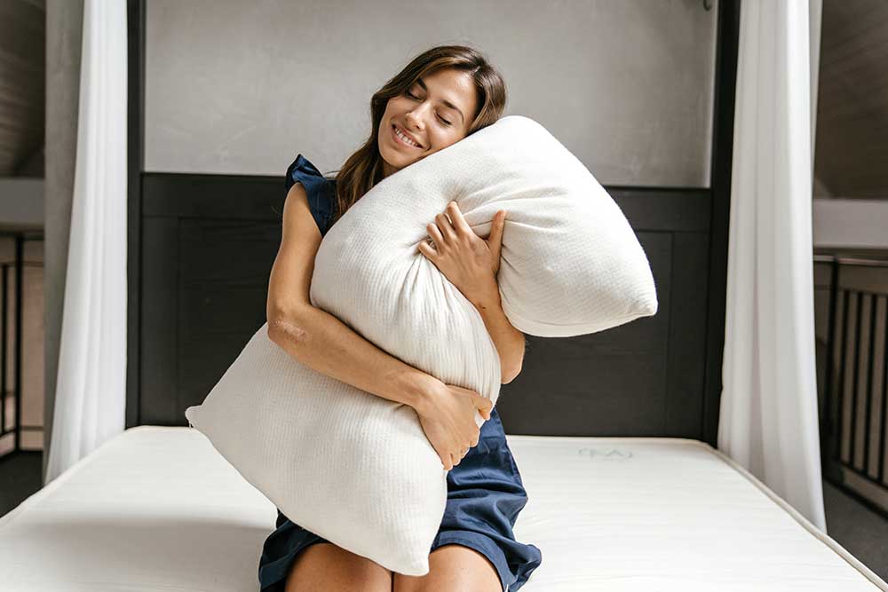 Peace Lily Kapok Pillow