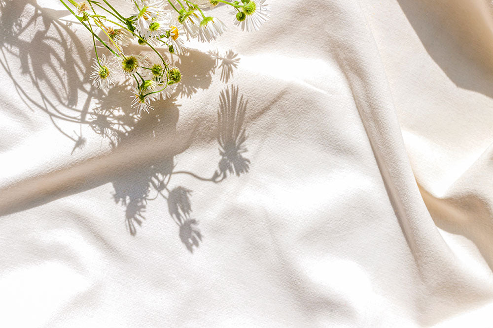 Peace Lily Organic Cotton Bed Sheet Set